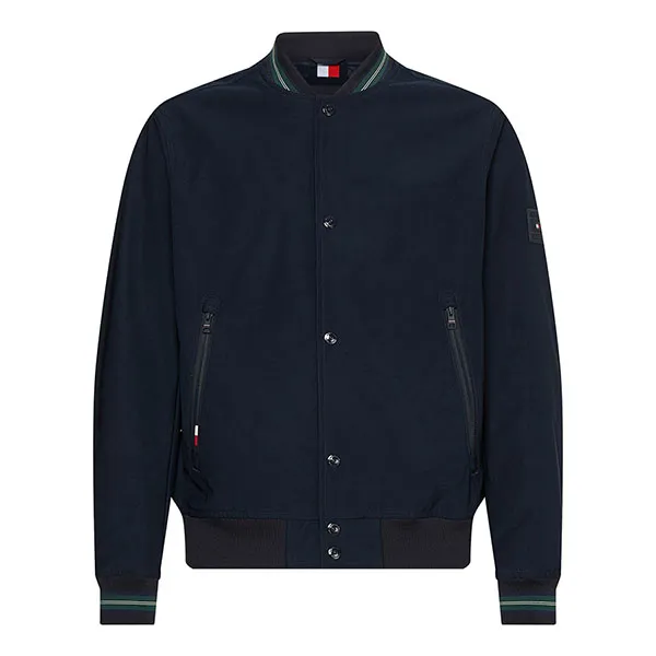 Áo Khoác Nam Tommy Hilfiger Special Offer Twill Bomber Jacket MW29682 - 400 Màu Xanh Navy Size L