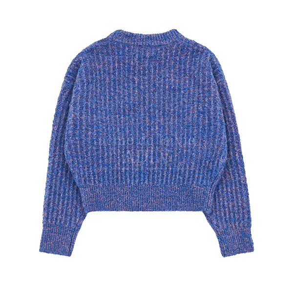 Áo Len Acmé De La Vie ADLV New Symbol Bokasi Balloon Knit Màu Xanh Blue - Thời trang - Vua Hàng Hiệu