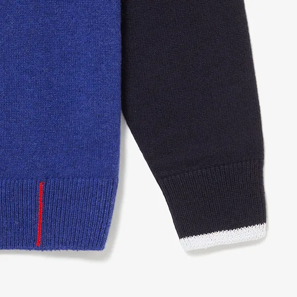 Áo Len Nam Lacoste Men’s Crew Neck AH2051L-ALP Phối Màu Size 3
