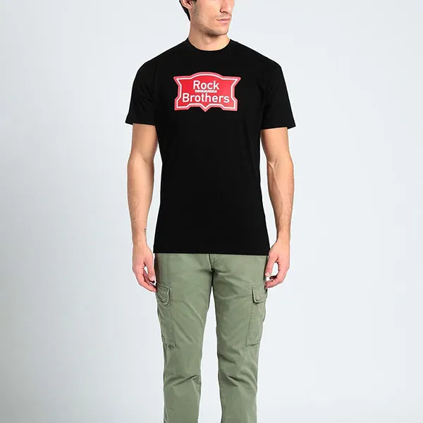 Áo Phông Dsquared2 Rock Brothers Black Tshirts Màu Đen - Thời trang - Vua Hàng Hiệu