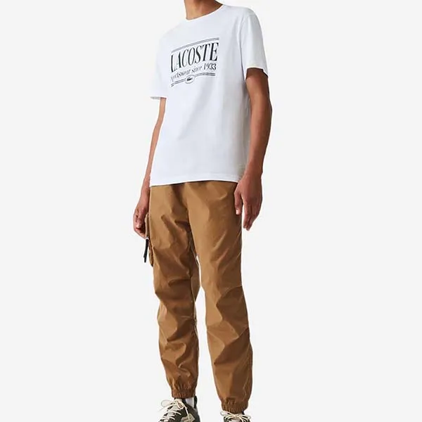 Áo Phông Nam Lacoste 1933 Knit Tshirt TH0322 51 001 Màu Trắng Size 5 - Thời trang - Vua Hàng Hiệu
