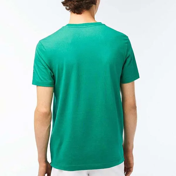 Áo Phông Nam Lacoste Men's Novak Fall Croc TShirt TH9320 51 HD2 Màu Xanh Lá Size 3 - Thời trang - Vua Hàng Hiệu