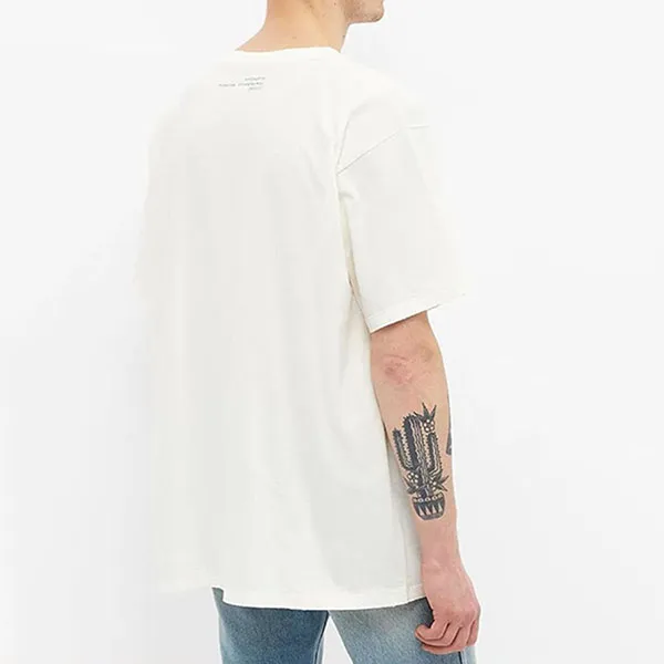 Áo Phông Unisex Gucci Think/Thank Print Oversize Tshirt Màu Trắng - Thời trang - Vua Hàng Hiệu