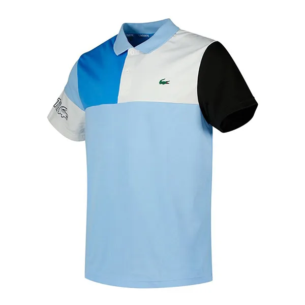 Áo Polo Lacoste Men's Sport Colorblock Piqué Polo DH2768 B40 Phối Màu Size 3