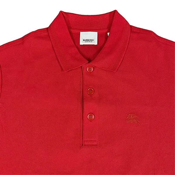 Áo Polo Nam Burberry Me'n Shirt Màu Đỏ Size XS - 4