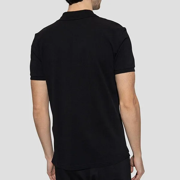 Áo Polo Nam Diesel Black With White Logo A03820 0AIJR 9XX Màu Đen - Thời trang - Vua Hàng Hiệu