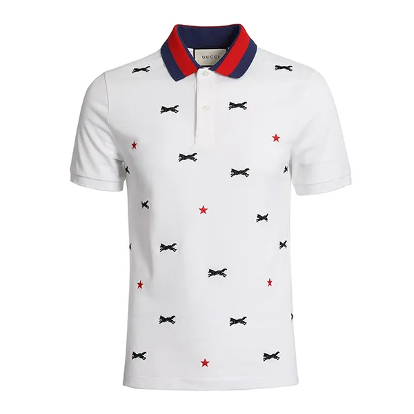 Áo Polo Nam Gucci White Polo Shirt 496758 Màu Trắng Size S - Thời trang - Vua Hàng Hiệu