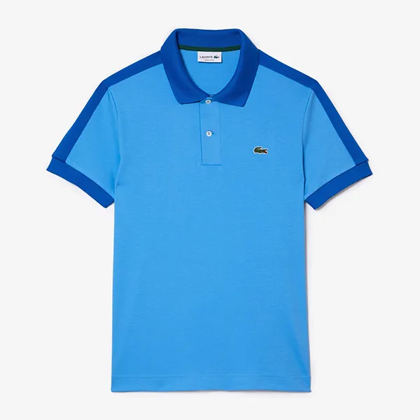 Áo Polo Nam Lacoste Classic Fit Contrast Collar Polo Shirt PH9532 4XA Màu Xanh Dương Size 4 - Thời trang - Vua Hàng Hiệu