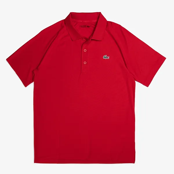 Áo Polo Nam Lacoste Men's Polo Shirt DH3201 240 Màu Đỏ Đô Size 4 - Thời trang - Vua Hàng Hiệu