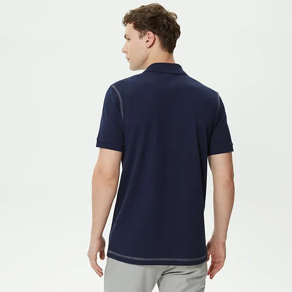 Áo Polo Nam Lacoste Men's Regular Fit Printed Navy Blue PH5452 51 166 Màu Xanh Navy Size S - Thời trang - Vua Hàng Hiệu
