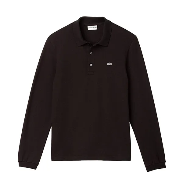 Áo Polo Dài Tay Nam Lacoste Men's Slim Fit Stretch Mini Piqué Polo PH4010 031 Màu Đen Size 6 - Thời trang - Vua Hàng Hiệu