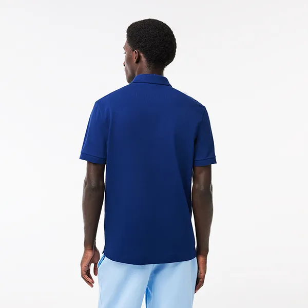 Áo Polo Nam Lacoste Men's Stretch Cotton Smart Paris Polo PH5522 F9F Màu Xanh Navy Size 3