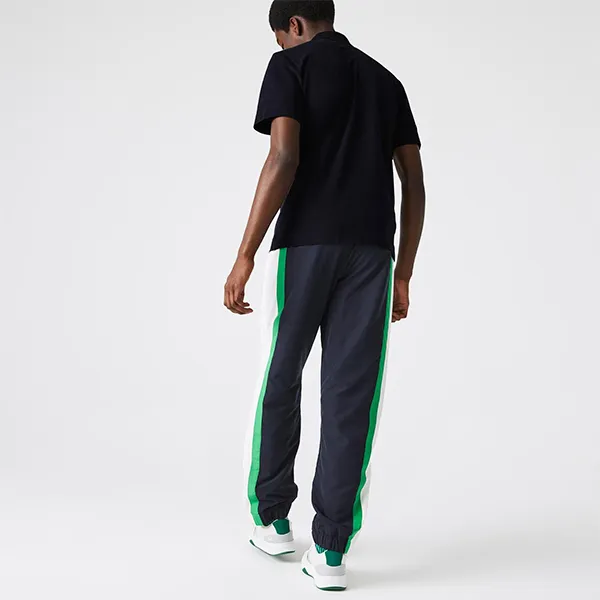Áo Polo Nam Lacoste Regular Fit Light Breathable Piqué Polo PH8281 HDE Màu Tím Than Size 2
