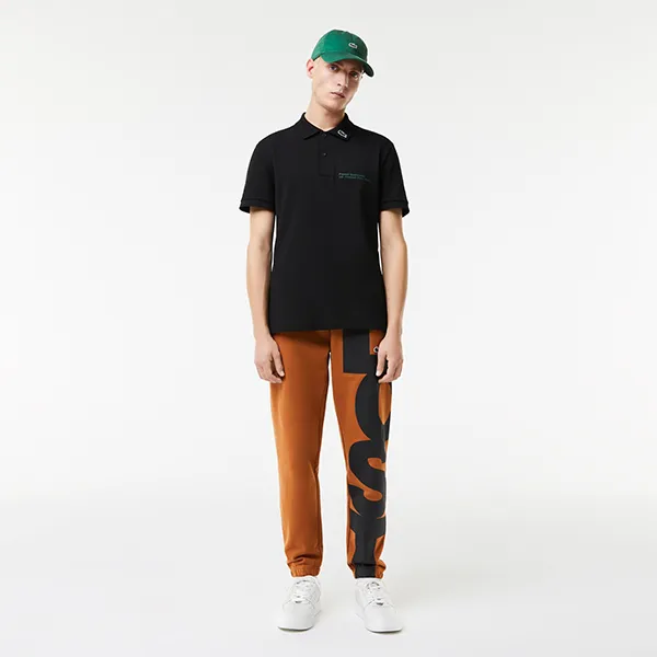 Áo Polo Nam Lacoste Regular Fit Polo Shirt PH0088 031 Màu Đen Size 5