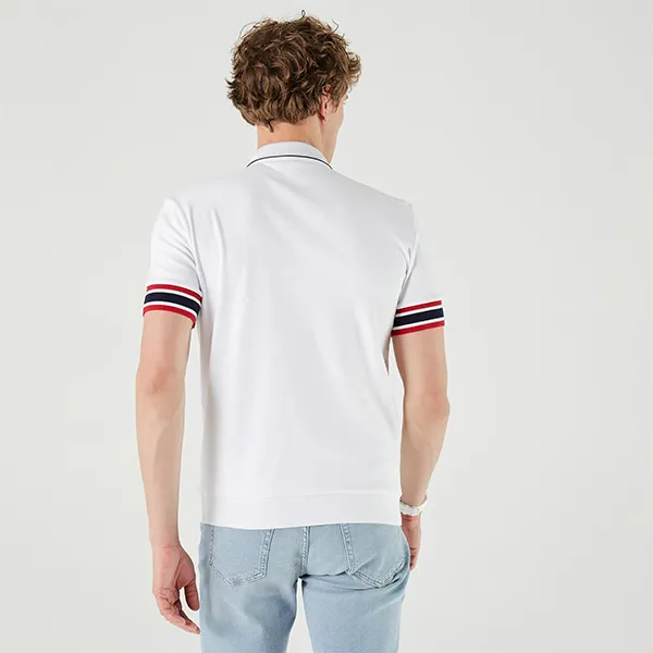Áo Polo Nam Lacoste Men's Polo Shirt PH0260 60B Màu Trắng Size 6