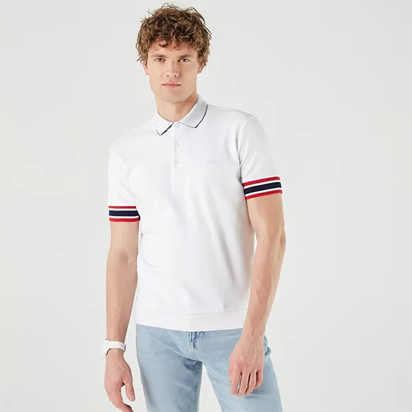 Áo Polo Nam Lacoste Men's Polo Shirt PH0260 60B Màu Trắng Size 6