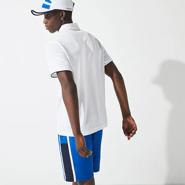 Áo Polo Nam Lacoste Sport Erkek Regular Fit Beyaz Polo DH2094 - AU8 Màu Trắng Size 6 - Thời trang - Vua Hàng Hiệu