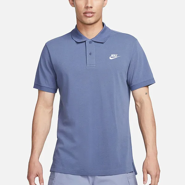 Áo Polo Nam Nike Sportswear Men's CJ4457-491 Màu Xanh Blue Size XS