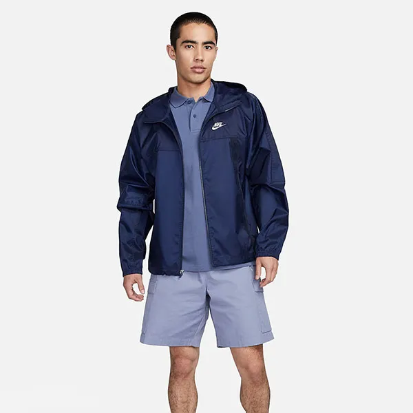 Áo Polo Nam Nike Sportswear Men's CJ4457-491 Màu Xanh Blue Size XS