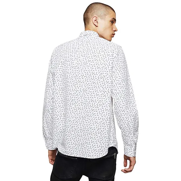 Áo Sơ Mi Dài Tay Nam Diesel Ven Nail Long Sleeve 00S010 – OLAVX Màu Trắng Size M - Thời trang - Vua Hàng Hiệu