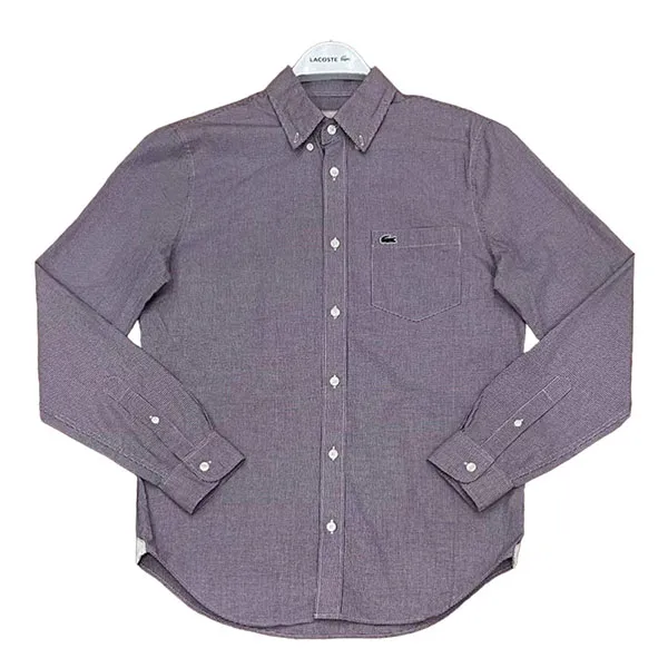 Áo Sơ Mi Nam Lacoste Shirt Long Sleeve Màu Tím Size 41 - Thời trang - Vua Hàng Hiệu