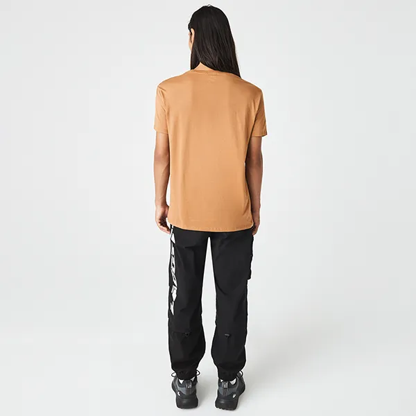 Áo Thun Nam Lacoste Men's Crew Neck Pima Cotton Jersey T-Shirt TH6709 Z0W Màu Nâu Size 3 - Thời trang - Vua Hàng Hiệu