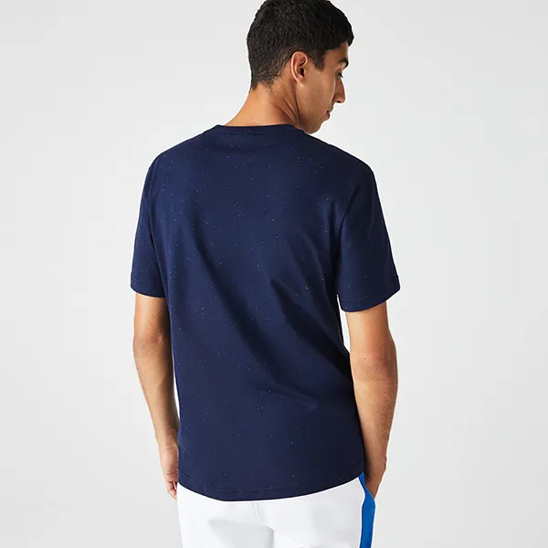 Áo Thun Nam Lacoste Men's Regular Fit Speckled Print Cotton Jersey T-Shirt TH1675 7CG Màu Xanh Navy Size 4 - Thời trang - Vua Hàng Hiệu