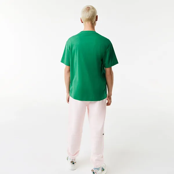 Áo Thun Nam Lacoste Men's Relaxed Fit Oversized Crocodile T-Shirt TH1410 LDM Màu Xanh Lá Size 3 - Thời trang - Vua Hàng Hiệu