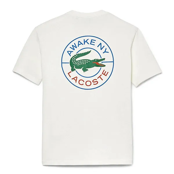 Áo Thun Nam Lacoste x Awake T-Shirt TH7882 Màu Trắng Size XS - Thời trang - Vua Hàng Hiệu