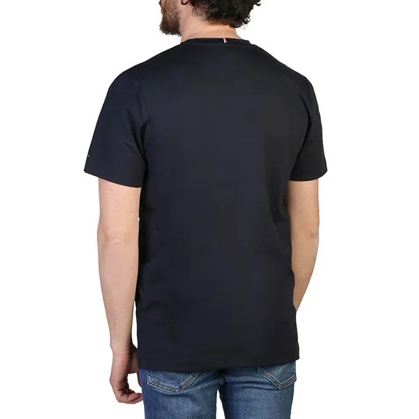 Áo Thun Nam Tommy Hilfiger TH10082-004_DESERT-SKY Màu Xanh Đen Size S - Thời trang - Vua Hàng Hiệu