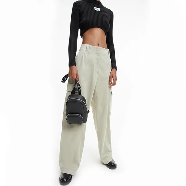 Balo Calvin Klein CK Ultralight Embosses K60K609788 Màu Đen