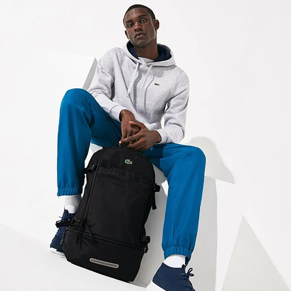 Balo Nam Lacoste Match Point High Performance Backpack NH2952 Màu Đen - Túi xách - Vua Hàng Hiệu