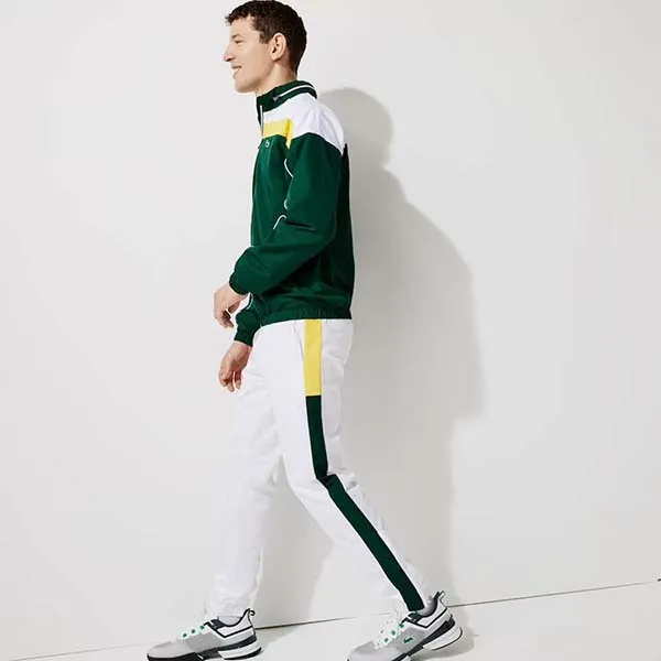 Bộ Quần Áo Gió Nam Lacoste Sport Lightweight Tracksuit WH6950 20J Màu Xanh Trắng Size 3 - Thời trang - Vua Hàng Hiệu