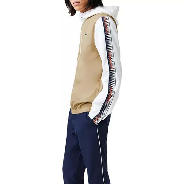 Bộ Thể Thao Lacoste Tracksuit WH5200-8X2 Màu Be Xanh Size 3