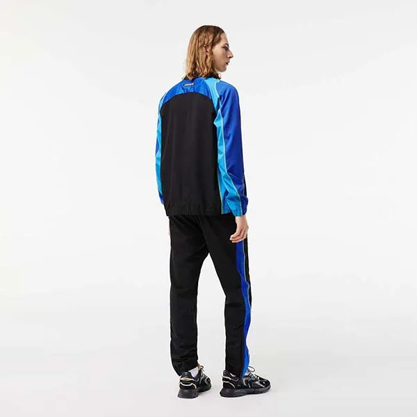 Bộ Thể Thao Nam Lacoste Men’s Tennis High Neck Jogger WH5213-AYF Màu Đen Xanh Size 3 - Thời trang - Vua Hàng Hiệu