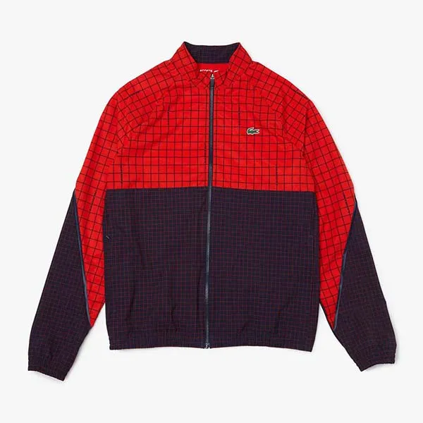 Bộ Thể Thao Nam Lacoste Tennis X Novak Djokovic Jogger WH5206-BQ5 Màu Đen Đỏ Size 3