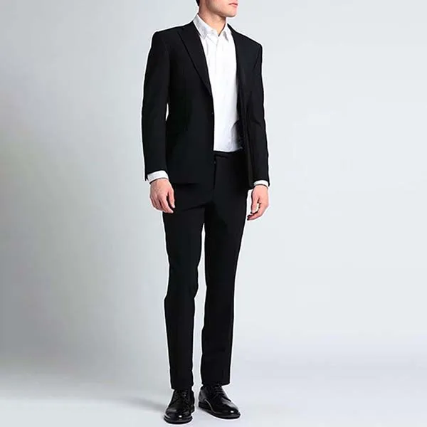 Bộ Vest Nam Roberto Cavalli Màu Đen Size 46 - Thời trang - Vua Hàng Hiệu