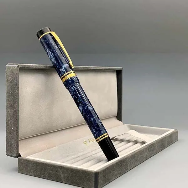Bút Dạ Bi Parker Duofold Centennial Blue Marble Màu Xanh