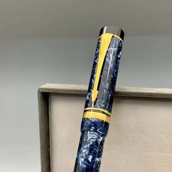 Bút Dạ Bi Parker Duofold Centennial Blue Marble Màu Xanh