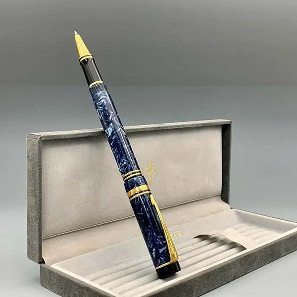 Bút Dạ Bi Parker Duofold Centennial Blue Marble Màu Xanh