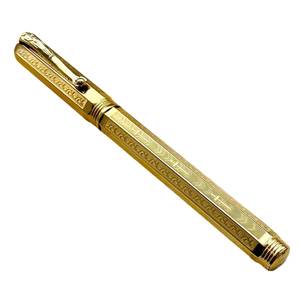 Bút Máy Montegrappa Limited Yellow Gold Màu Vàng Gold - Bút viết - Vua Hàng Hiệu