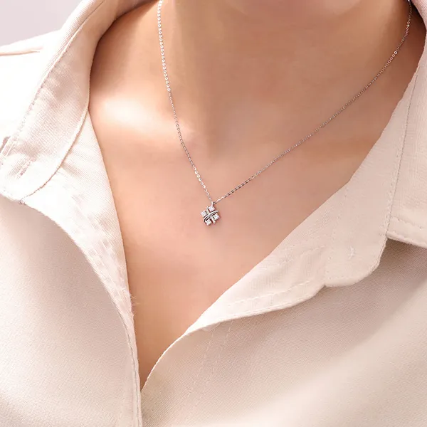 Dây Chuyền Nữ Morina D2020 Màu Vàng Trắng