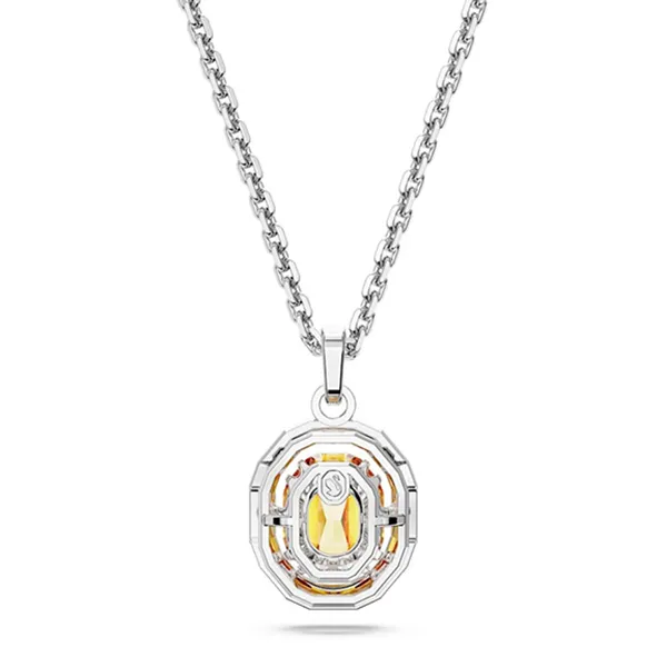 Dây Chuyền Nữ Swarovski Chroma Pendant Octagon Cut, Multicolored, Rhodium Plated 5648447 Màu Bạc - Trang sức - Vua Hàng Hiệu
