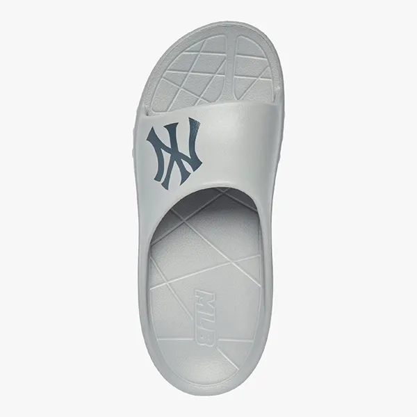 Dép MLB Chunky Slider New York Yankees Grey 3ALPAA123-50GRS Màu Xám