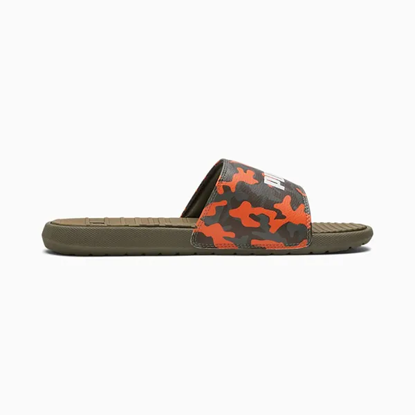 Dép Puma Cool Cat Camo Dark Olive 373849-03 Phối Màu