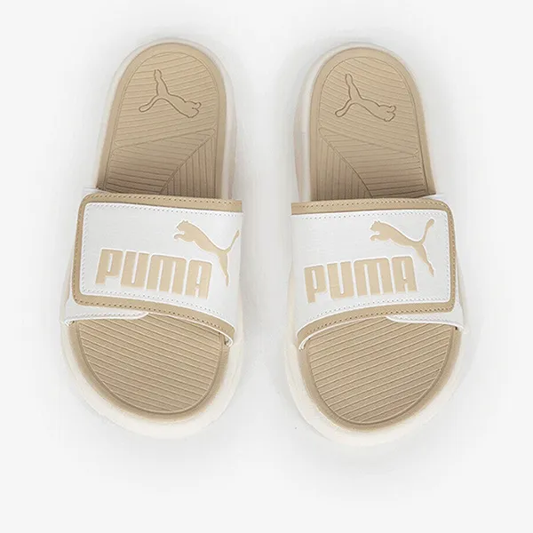 Dép Puma Royalcat Comfort Slide Ivory 372280-23 Màu Trắng Kem