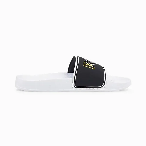 Dép Puma X Smileyworld Lead Cat Slide Black/ White 384494-01 Màu Đen Trắng