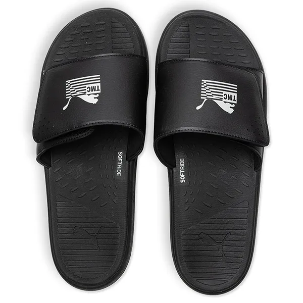 Dép Puma X Tmc Softride Slides - Black/ White 385050-02 Màu Đen Trắng - Dép - Vua Hàng Hiệu