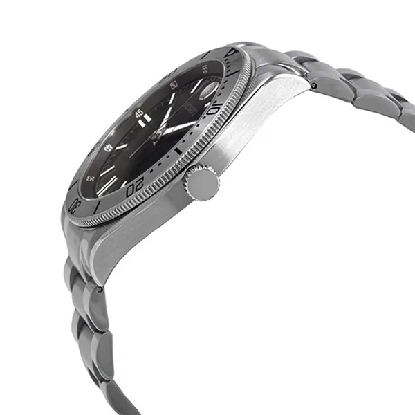 Đồng Hồ Nam Bulova Men's Sport Stainless Steel Black Dial Watch 0607435 Màu Bạc - Đồng hồ - Vua Hàng Hiệu