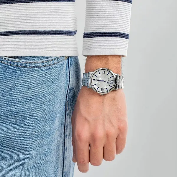 Đồng Hồ Nam Citizen Hombre Quartz Watch BE9170-72A Màu Bạc